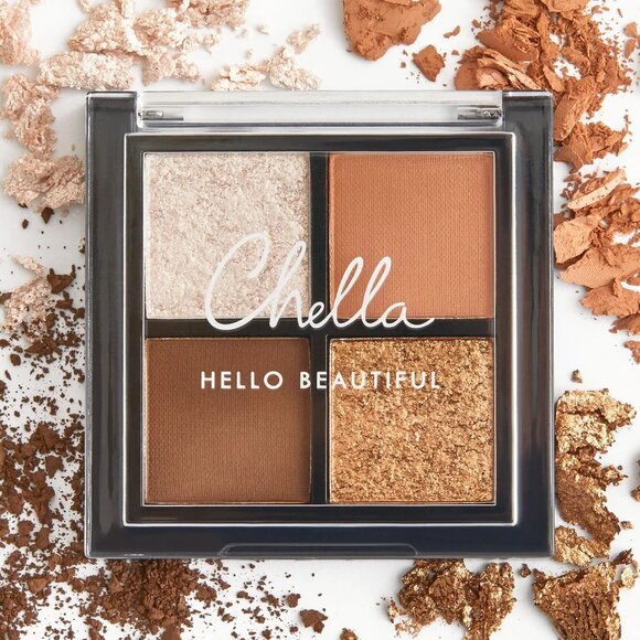CHELLA La Vie Neutral Eyeshadow Palette Travel Size (NEW & SEALED)!!!‎ - Picture 1 of 8